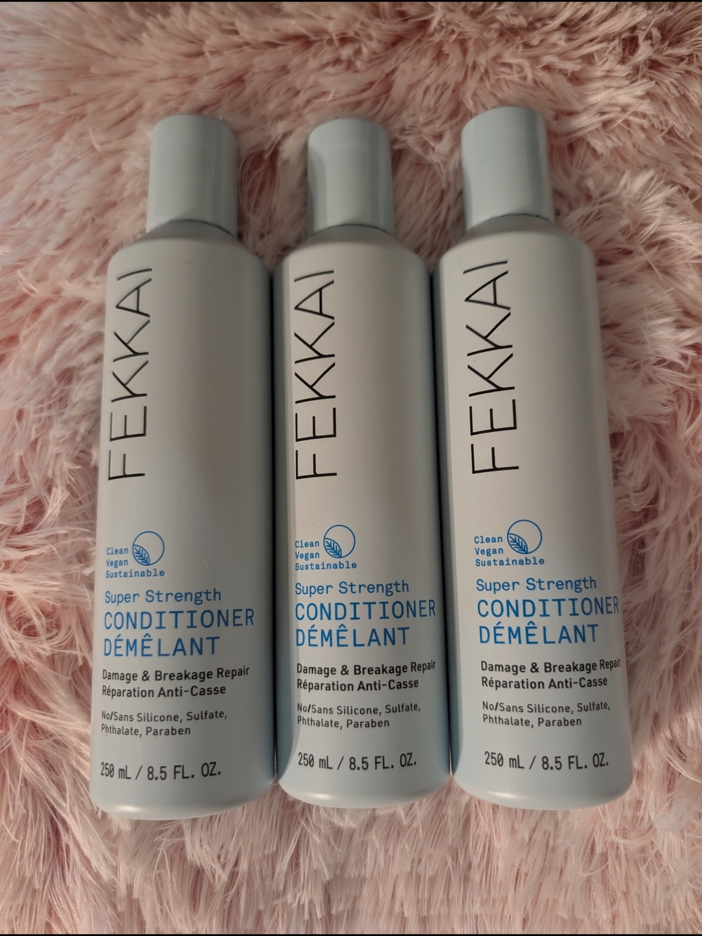 FEKKAI Super Strength Conditioner - Revitalisant VEGAN (3-Pack)